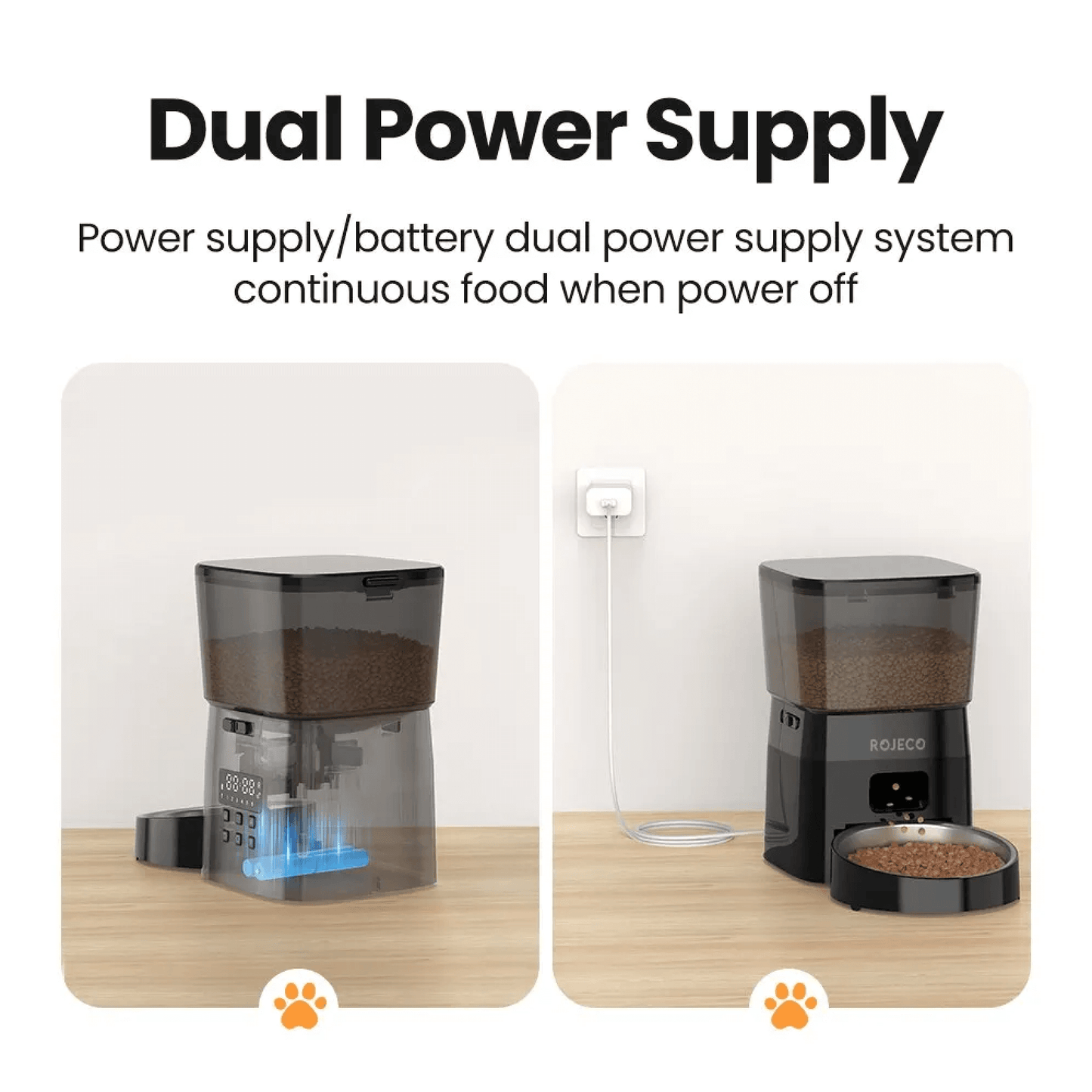 Avelena | Automatischer Hundefutterspender mit Zeitschaltuhr