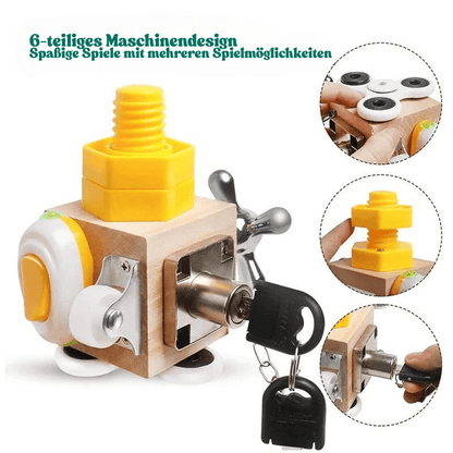 Avelena | Tragbarer Lernwürfel für spielerisches Lernen unterwegs