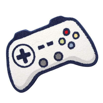 Avelena | Spielcontroller-förmiger Faux-Kaschmir-gedruckter Teppich