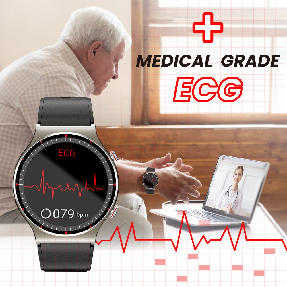 Avelena | CFDA EKG Blutsauerstoff Herzfrequenz Gesundheitsüberwachung Smart Watch