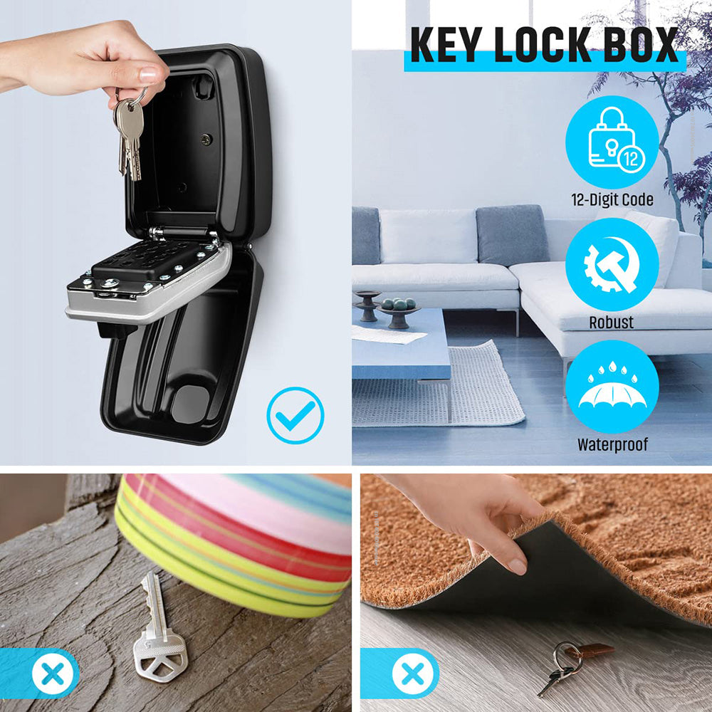 Avelena | Outdoor-Schlüsselsafe Schlüsselbox