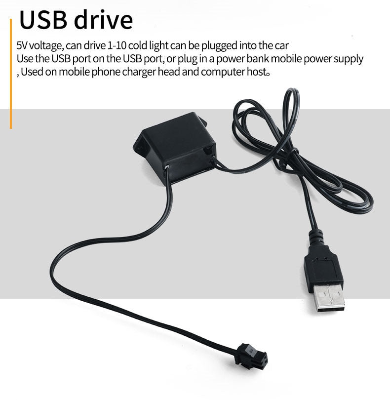 Avelena | Dekorativer LED-Lichtstreifen für Autoinnenräume