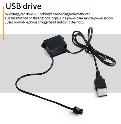 Avelena | Dekorativer LED-Lichtstreifen für Autoinnenräume