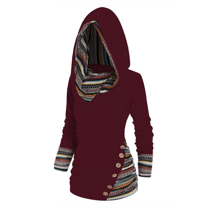 Avelena | Lässiger Tribal-Hoodie