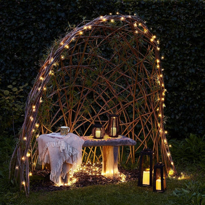 Avelena | 10–20 m LED Lichterkette für festlichen Gartenleuchten im Freien