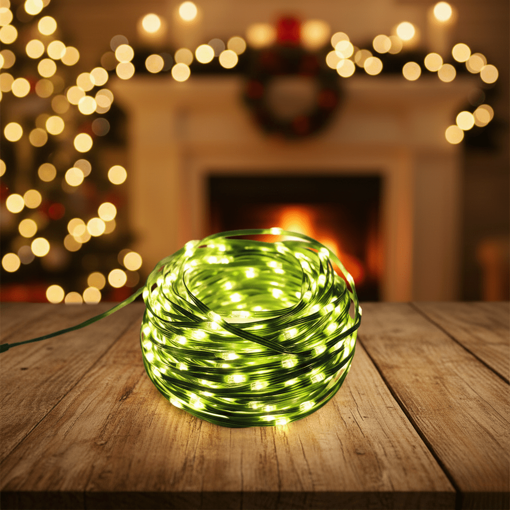 Avelena | Warme LED Lichterkette für stilvolle Außen- und Gartendekoration