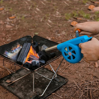 Avelena | Tragbarer Hand-BBQ-Ventilator für einfaches Grillen im Freien