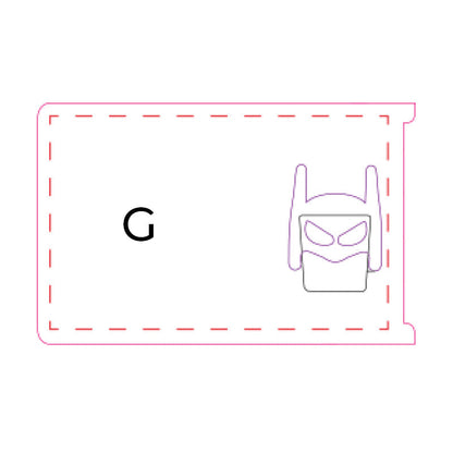 Avelena | Batman ID-Kartenhalter