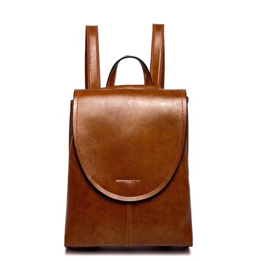Avelena | Trendiger Leder Rucksack für Frauen - Stilvoll, Vielseitig & Nachhaltig