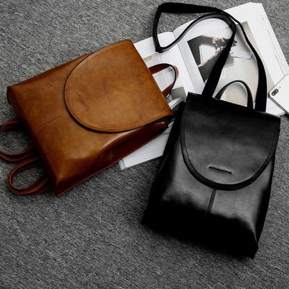 Avelena | Trendiger Leder Rucksack für Frauen - Stilvoll, Vielseitig & Nachhaltig