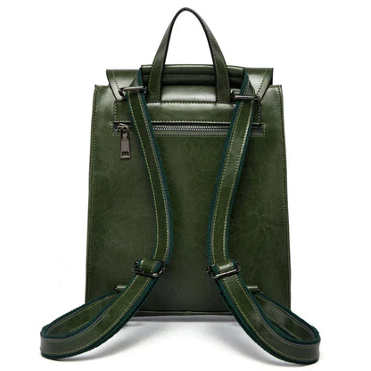 Avelena | Trendiger Leder Rucksack für Frauen - Stilvoll, Vielseitig & Nachhaltig