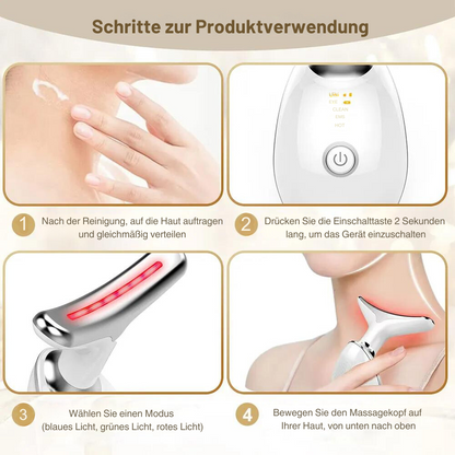 Avelena | VerjüngungsKur Nacken- und Gesichtsmassagegerät