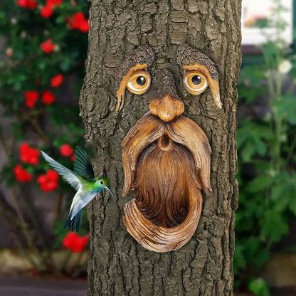 Avelena | WiseWood - Alter Mann Baum Gesicht