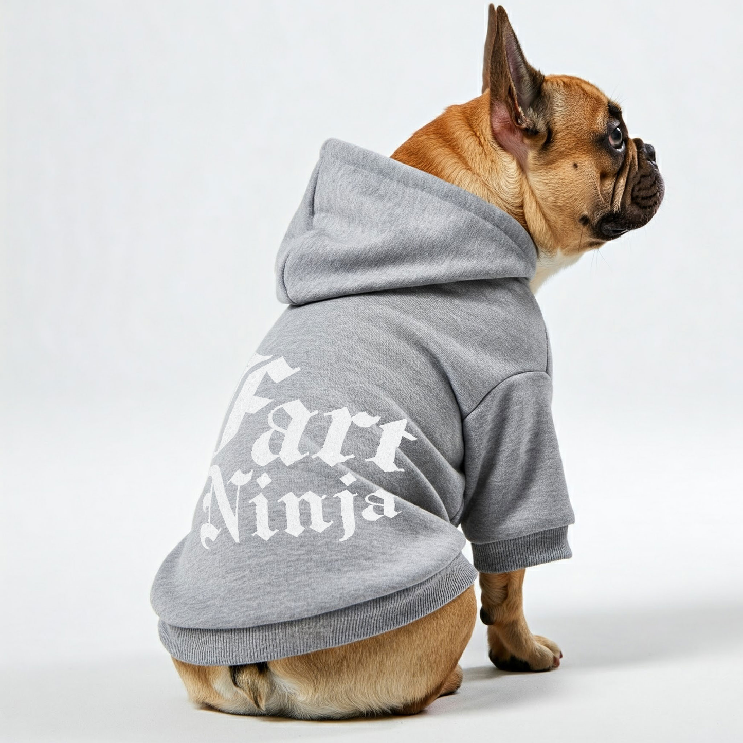 Avelena | Fart Ninja - Personalisierte Französische Bulldoggen Hoodies Mit Lustigen Sprüchen – Stilvoll, Gemütlich Und Hochwertige 100% Baumwolle