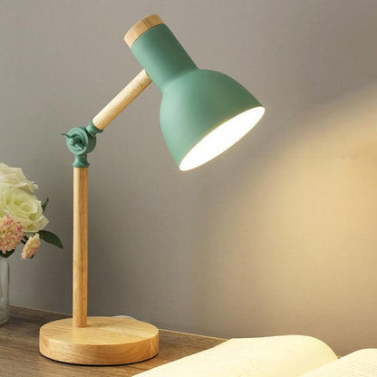 Avelena | Nordische Schreibtischlampe aus Holz