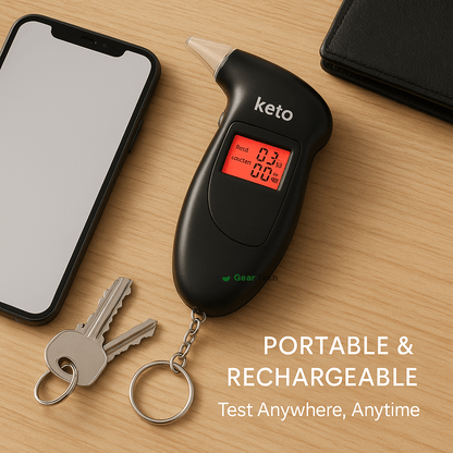 Avelena | Keto Atemmesser | Präzise Ketoseüberwachung für Gewichtsverlust und Diätoptimierung zu Hause oder unterwegs