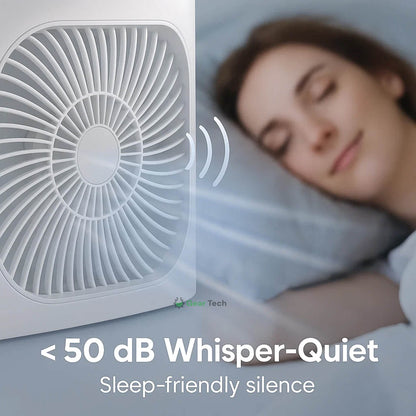 Avelena | 3-in-1 Luftkühler Luftbefeuchter | Tragbar, einstellbare Ventilatorgeschwindigkeiten & ideal für Schlafzimmer, Büros & kleine Räume