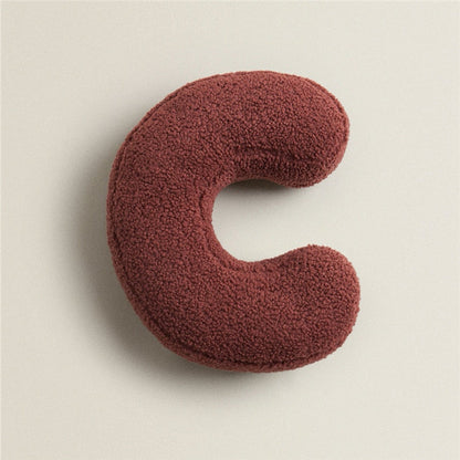 Avelena | Alphabet Letter Fleece Kissen