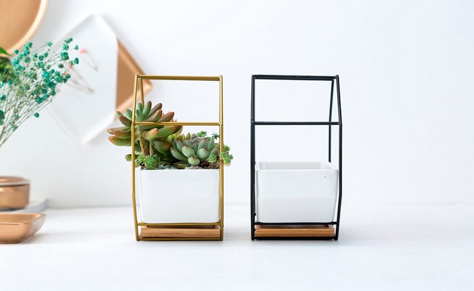 Avelena | Achteckige Wandvase