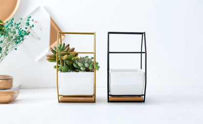 Avelena | Achteckige Wandvase