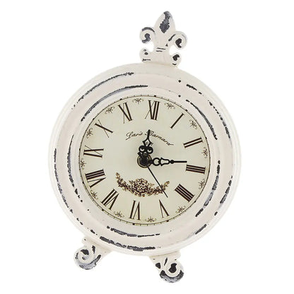 Avelena | Vintage Holzstil Tischuhr mit Alarm