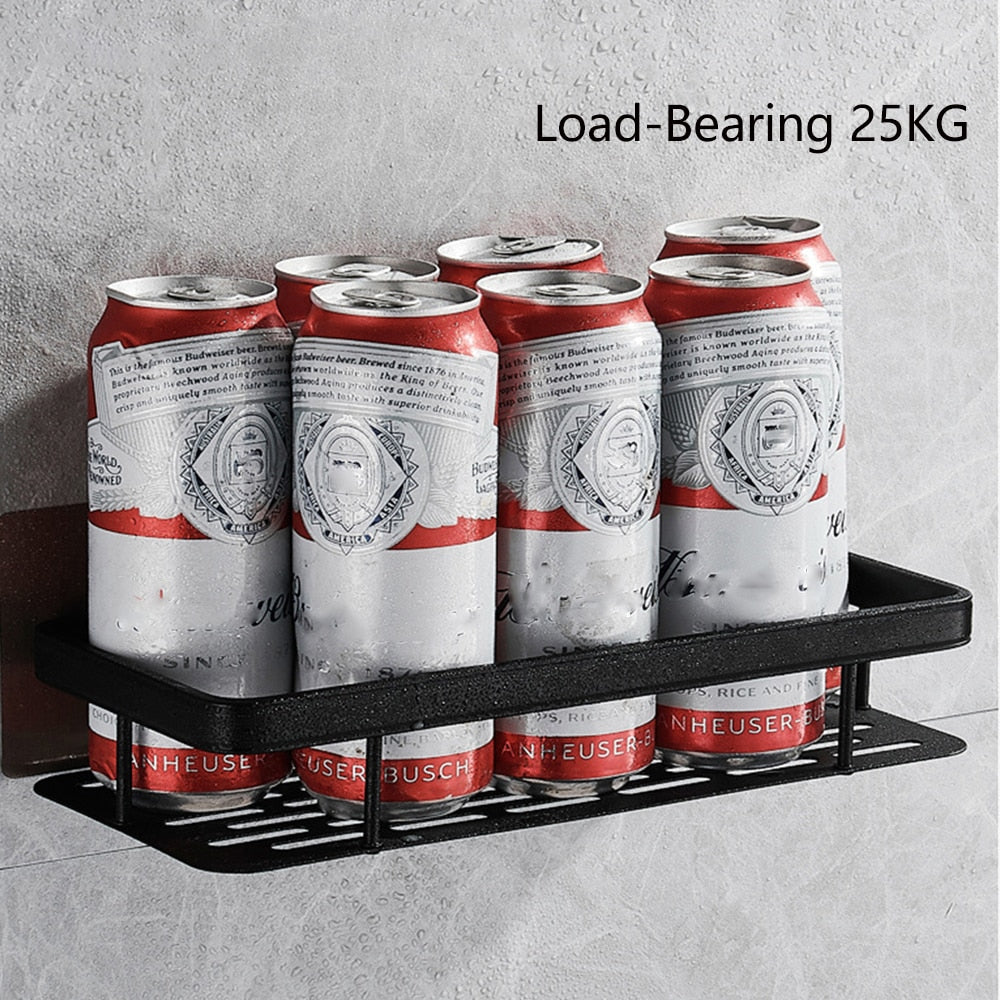 Avelena | Badezimmerregale Eckregal ohne Bohren Duschregalhalter