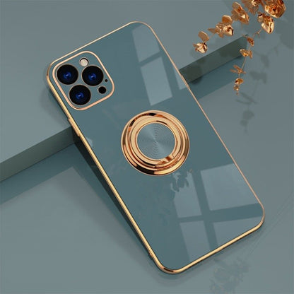 Avelena |  iPhone Hülle mit Metallständer Ring
