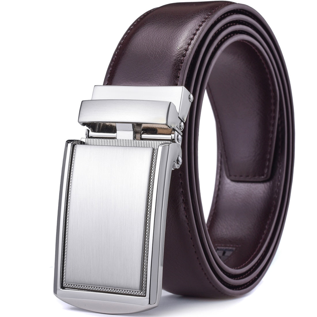 Avelena | Leder Ratschen Gürtel 3.5Cm Breit