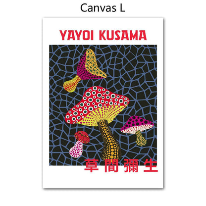 Avelena | Yayoi Kusama Abstrakt Premium Poster