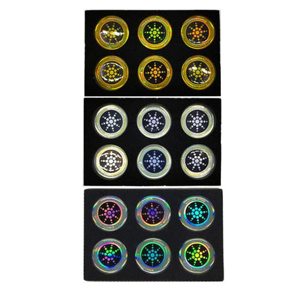 Avelena | Block Strahlenschutz Aufkleber fürs Handy (6 Stück)