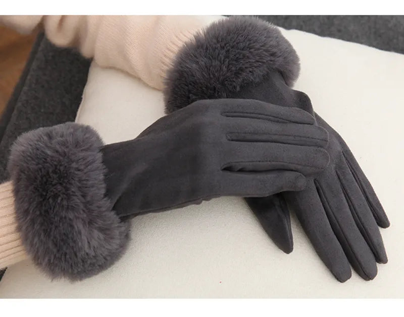 Avelena | Nikki Suede Handschuhe Klassisch & Stilvoll