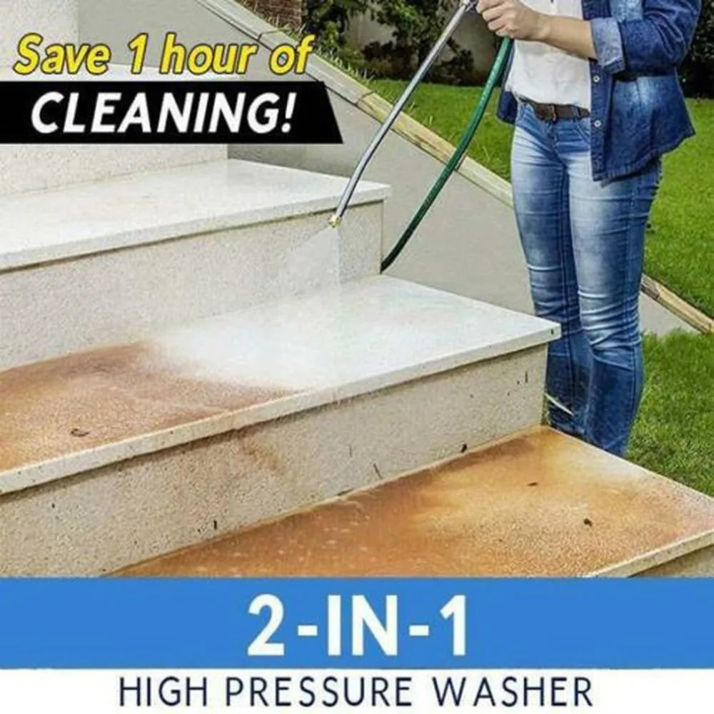 Avelena | Cleaner Pro Hochdruckreiniger 2-I-1 Hochdruck Waschmaschine