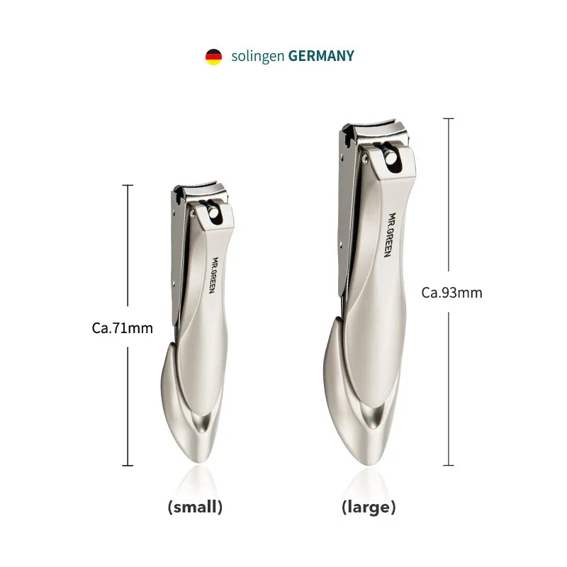 Avelena | Edelstahl Spritzschutz Nagelknipser - Bionics Design
