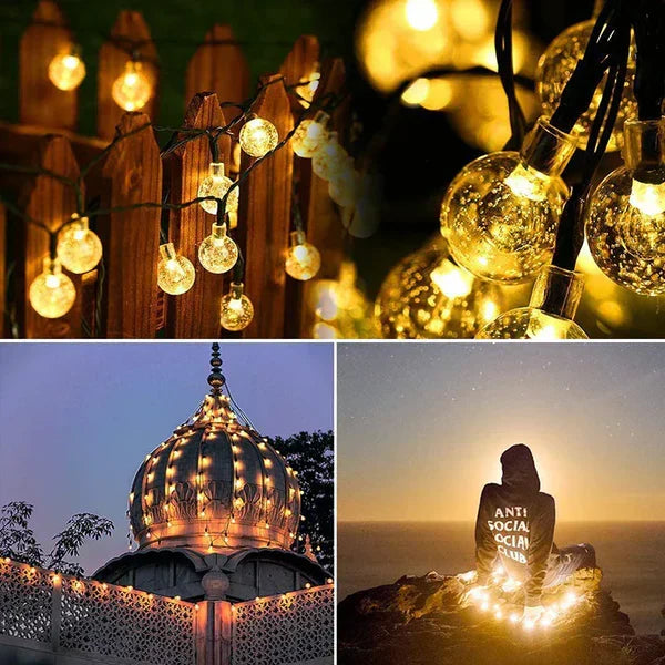 Avelena | Verzaubernde Sonnen-Lichtgirlanden für Außen
