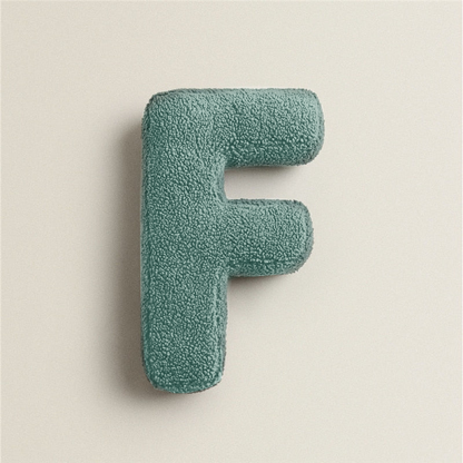 Avelena | Alphabet Letter Fleece Kissen