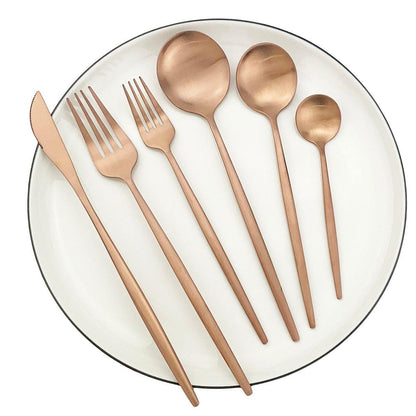 Avelena 36-teilige Edelstahl Besteckset – Elegantes & Langlebiges Design