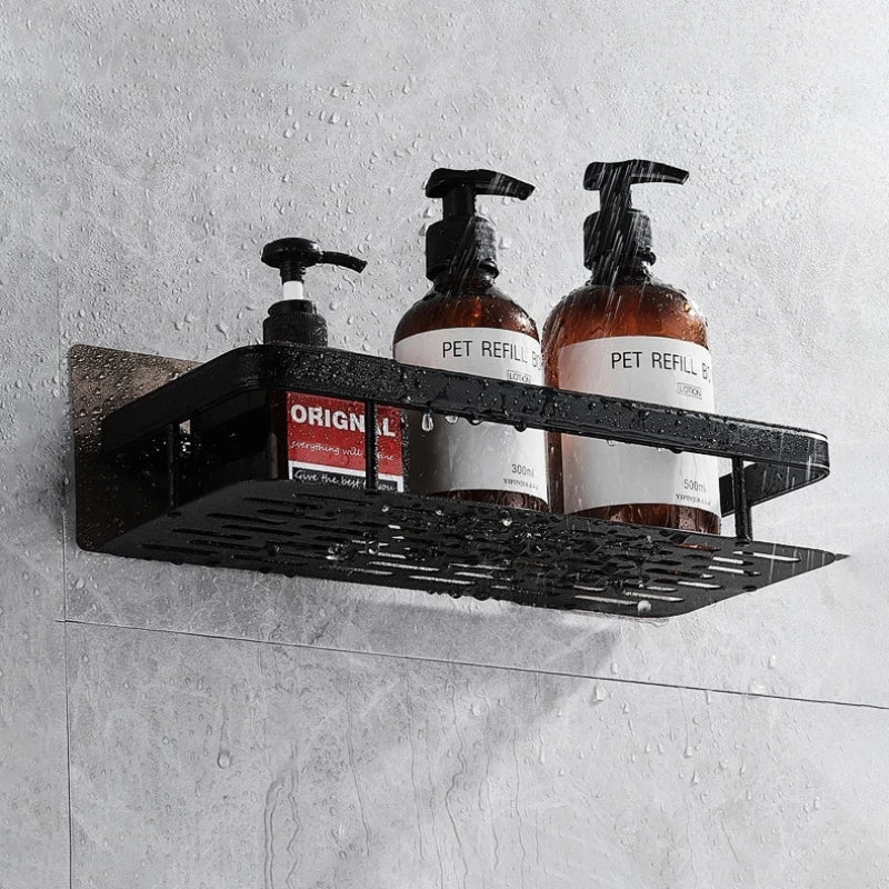 Avelena | Badezimmer-Eckregal Ohne Bohren Stilvolle und Praktische Aufbewahrungslösung für Die Dusche
