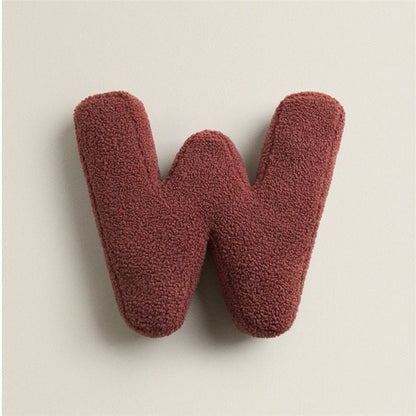 Avelena | PlushLetter Kissen - Weiches Buchstaben-Kissen für Schlafzimmer und Kinderzimmer