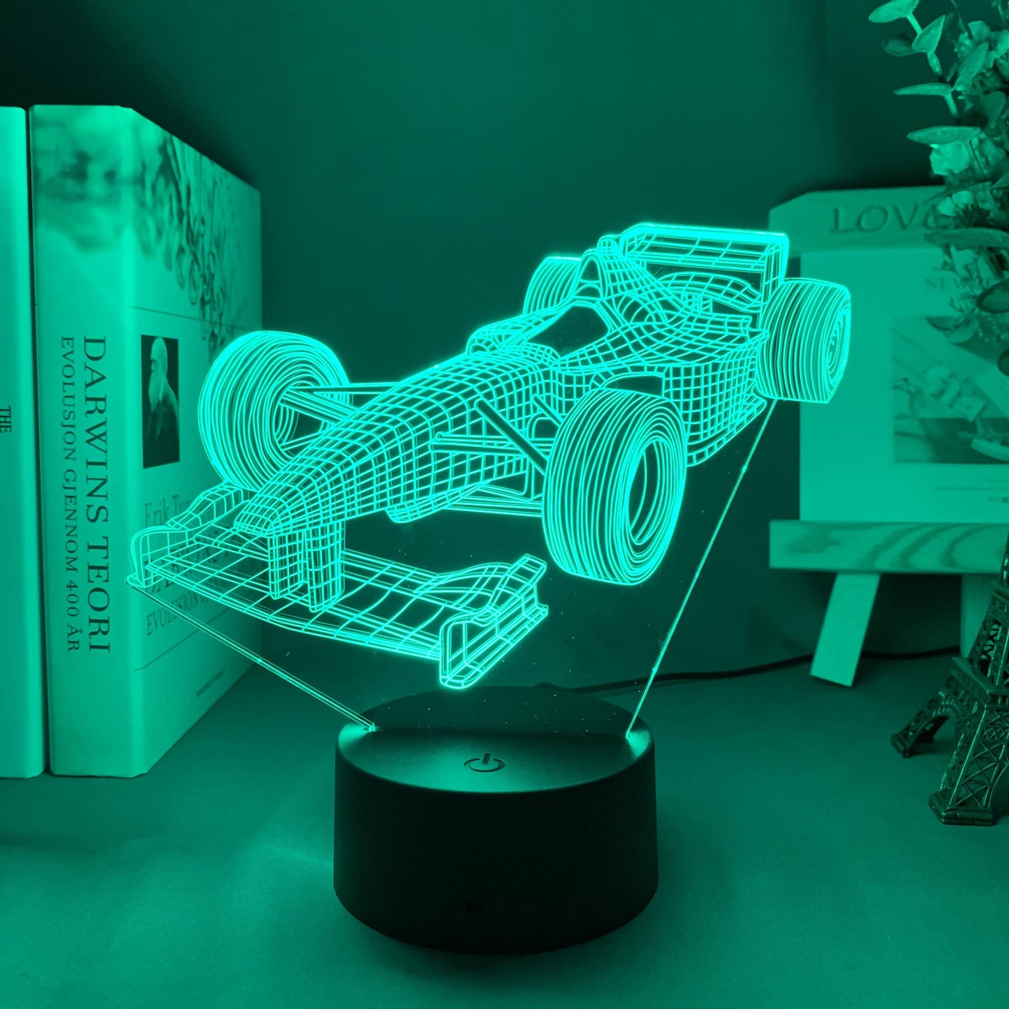 Avelena | Formel-1-3D-Illusionslampe mit Farbmodus