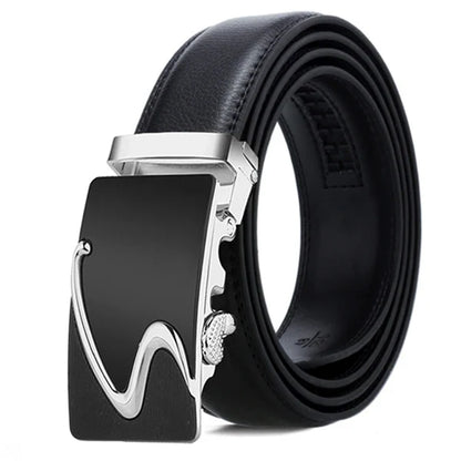 Avelena | Herren Echtes Leder Automatischer Gürtel