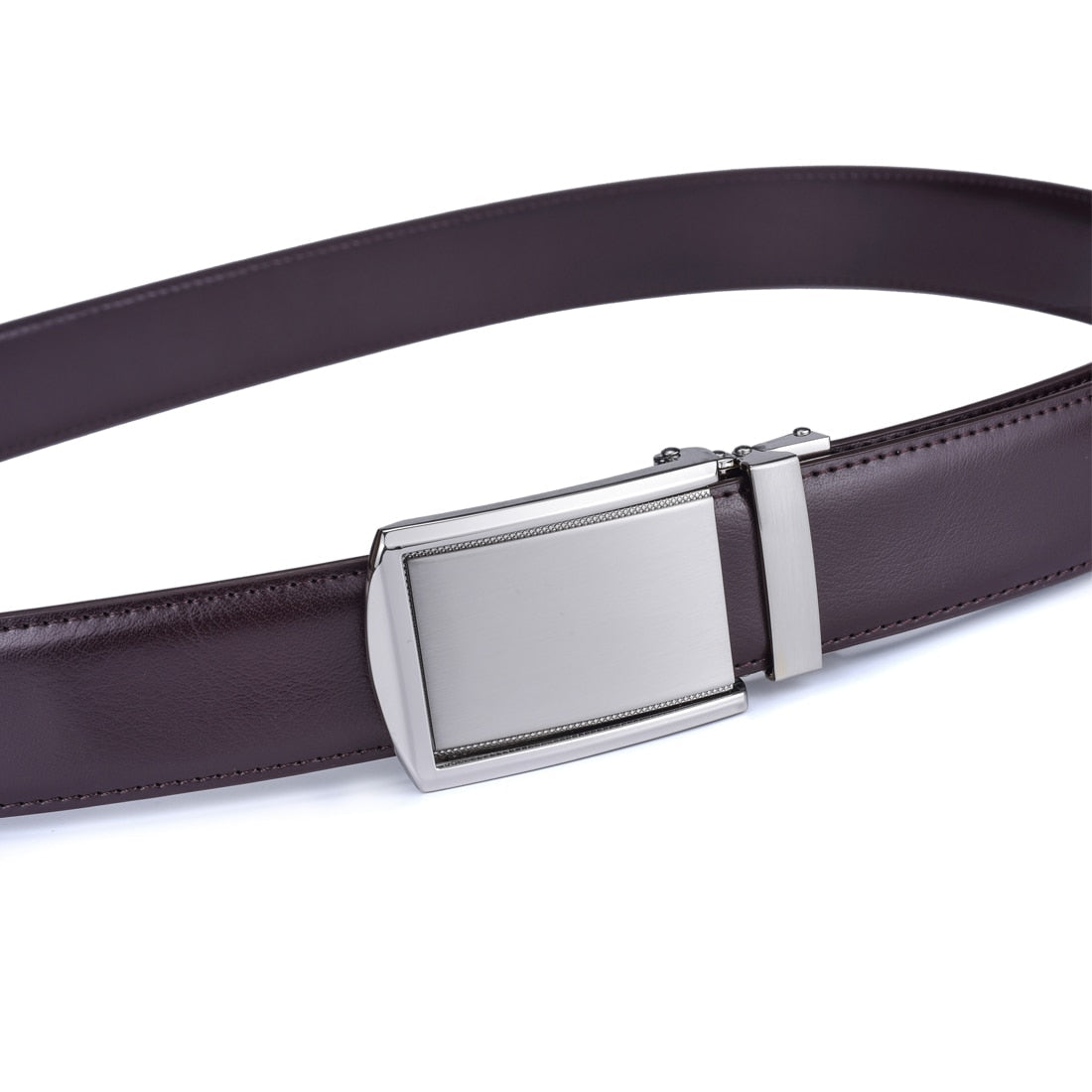 Avelena | Leder Ratschen Gürtel 3.5Cm Breit