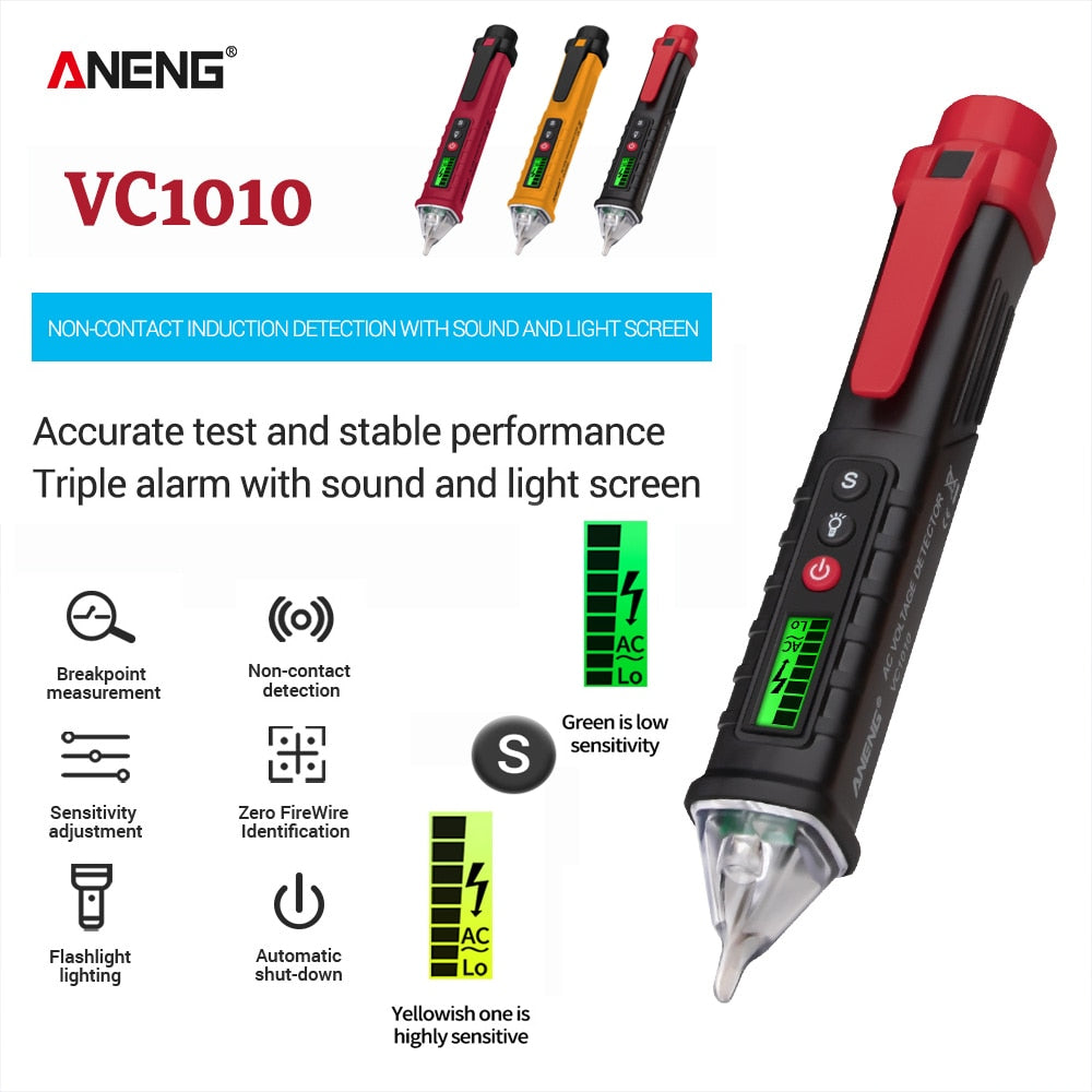 Avelena | Digital AC DC Spannungsdetektoren Tester Stift