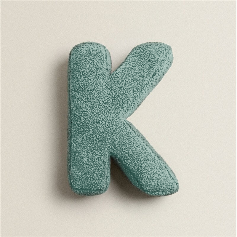 Avelena | Alphabet Letter Fleece Kissen