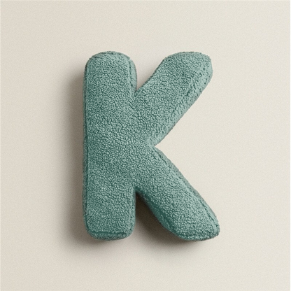 Avelena | Alphabet Letter Fleece Kissen