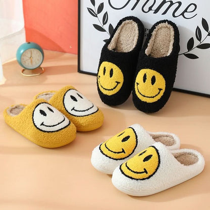Avelena | Bequeme Winterschuhe mit Smiley & dickem Silikonboden