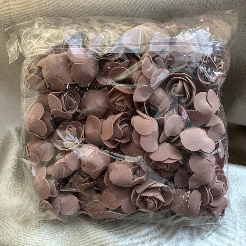 Avelena | Schaumrose für Bjørn Künstliche Blumen Diy Geschenke Box