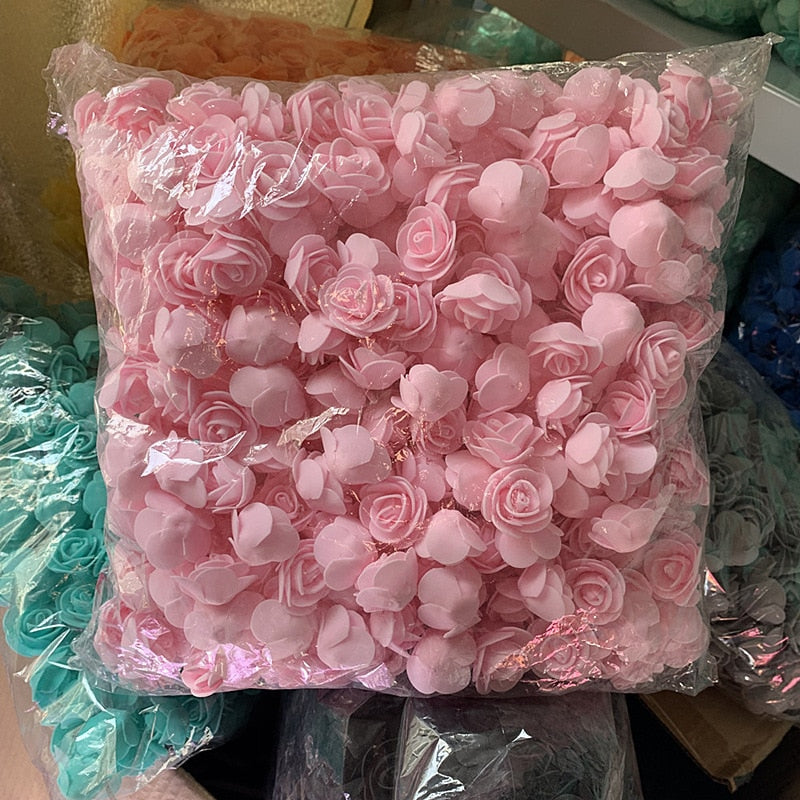 Avelena | Schaumrose für Bjørn Künstliche Blumen Diy Geschenke Box