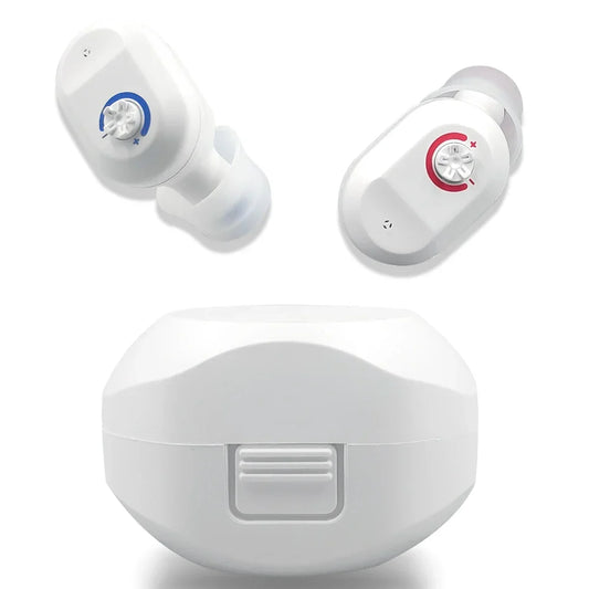 Avelena | ClearMini 2025 wiederaufladbare In-Ear CIC-Hörgeräte für Senioren