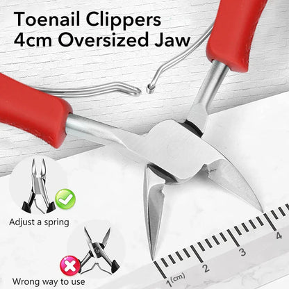 Avelena | Nagelknipser für Podiatrische Korrektur - Fußpflegetools