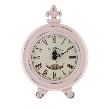 Avelena | Vintage Holzstil Tischuhr mit Alarm